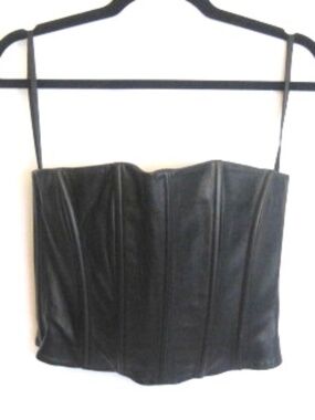 Lamarque Davina Leather Bustier